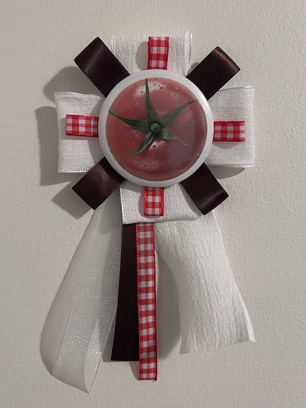 Tomato Ribbon/Pin 🍅🧺